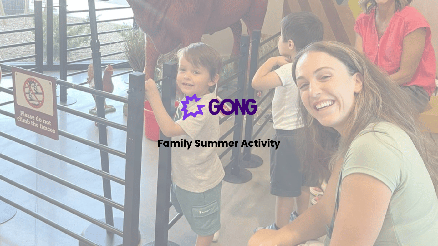 Family Summer activity for Gong