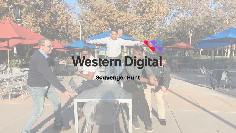Western Digital Scavenger Hunt