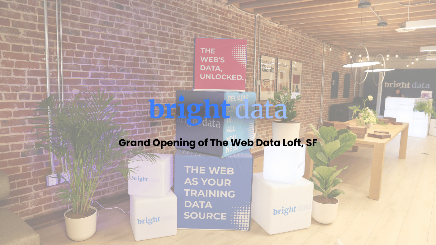 BrightData Opening of Web Data Loft