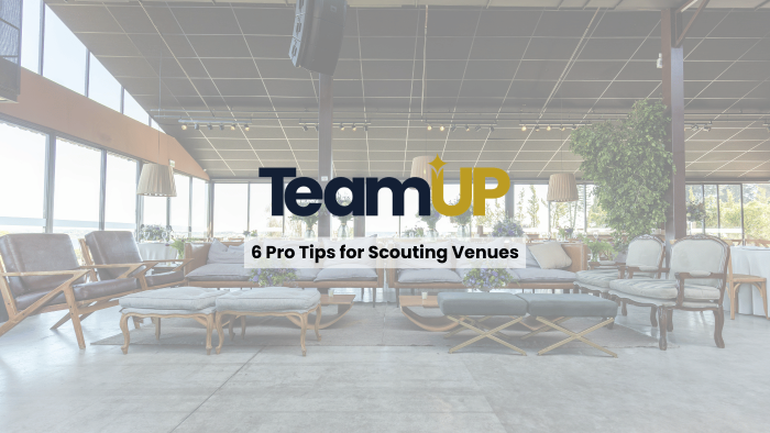 Scouting Venues for events