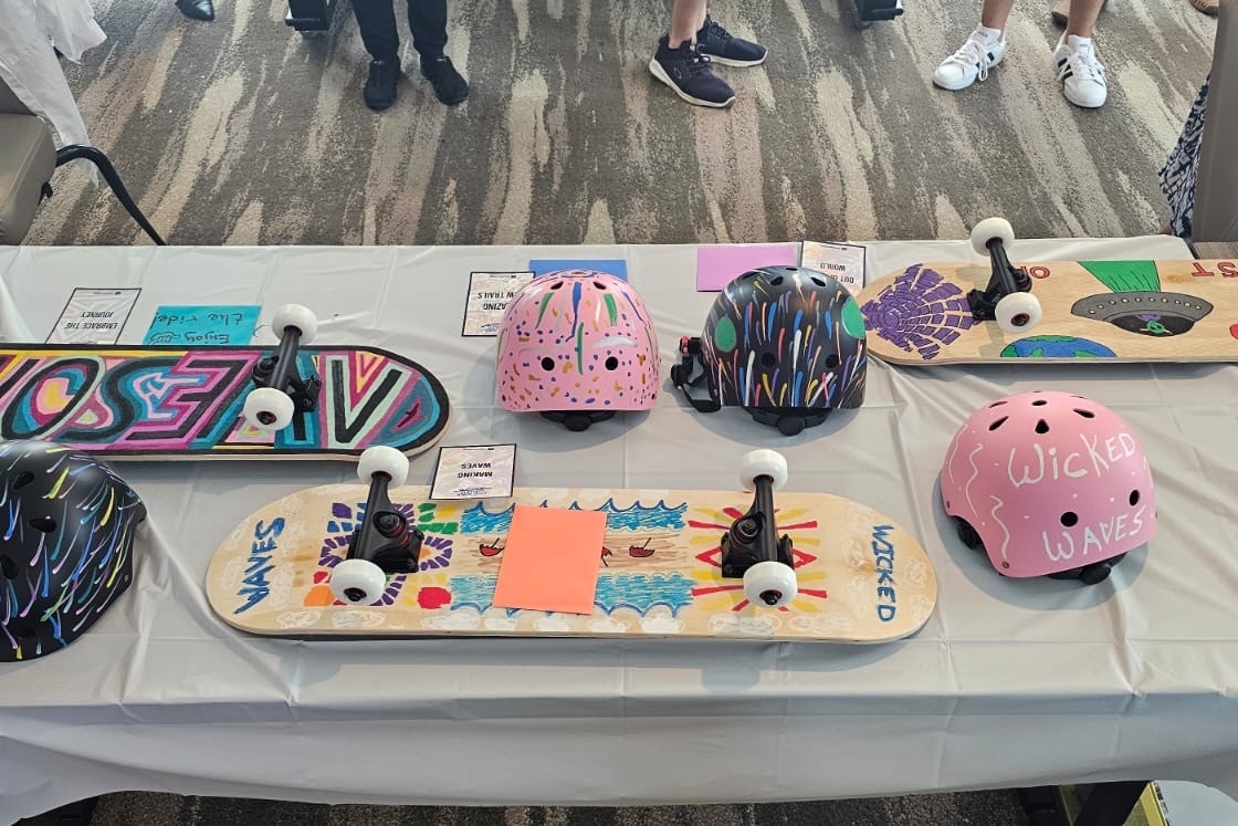 Team Building skateboard activity