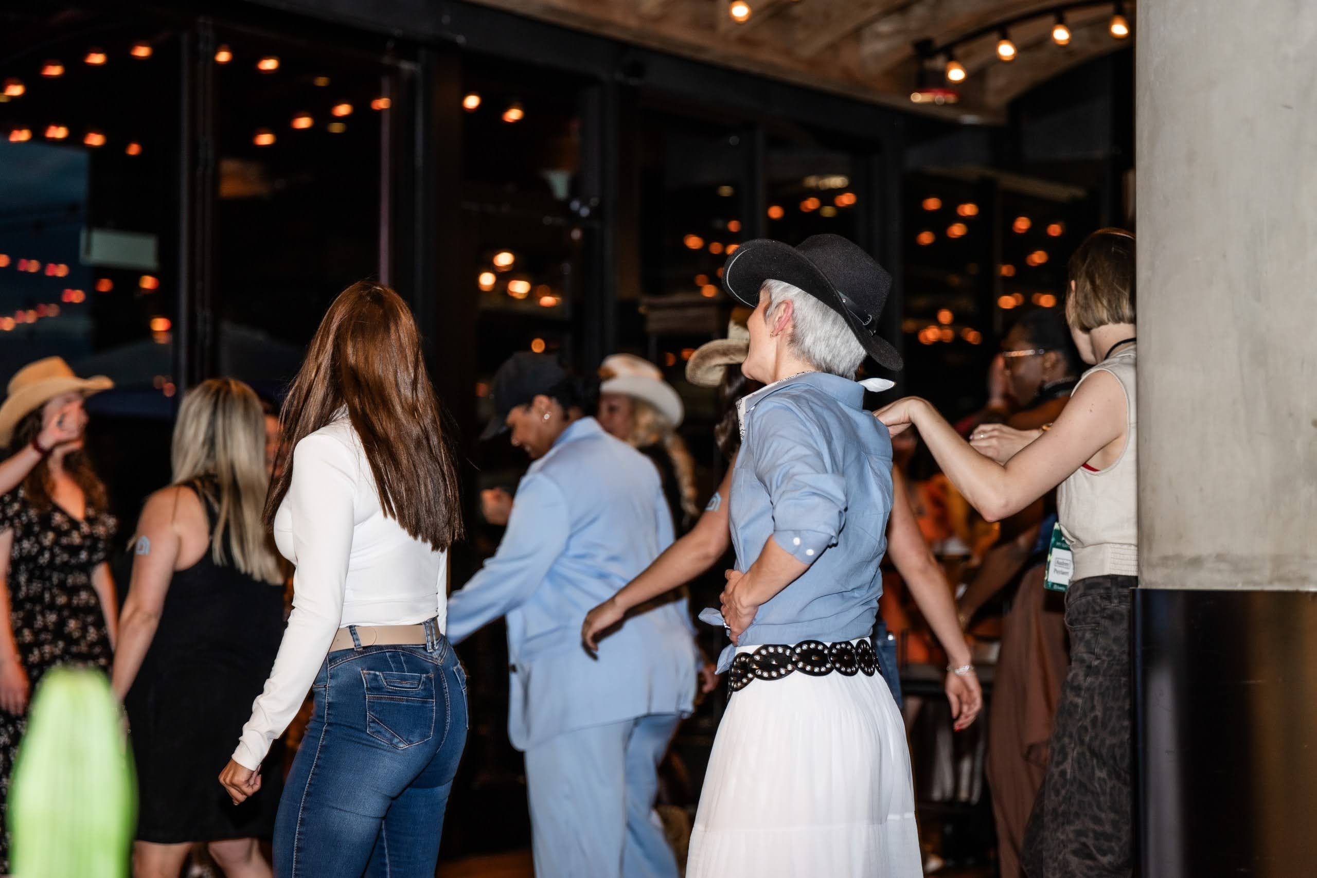 Line Dancing at Guesty Offsite